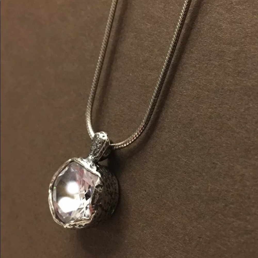 Silpada N2370 Cinema Star Cubic Zirconia Necklace - Picture 9 of 12